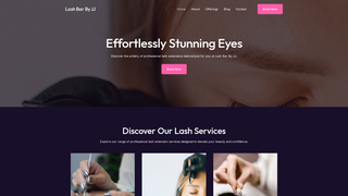 Thumbnail of lashjj.com