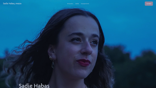 Thumbnail of sadiehabasmezzosoprano.com