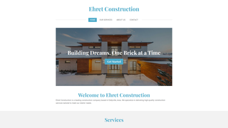Thumbnail of ehretconstruction.com