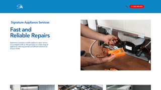 Thumbnail of signatureapplianceservices.com