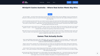 Thumbnail of winspirit-reviews.com