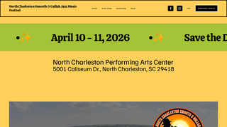 Thumbnail of northcharlestonsmoothgullahjazzmusicfestival.com