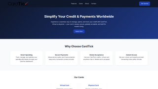 Thumbnail of cardtick.com