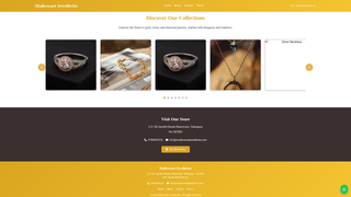 Thumbnail of malleswarijewelleries.com