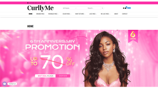 Thumbnail of curllyme.com