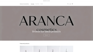 Thumbnail of arancacosmetics.com