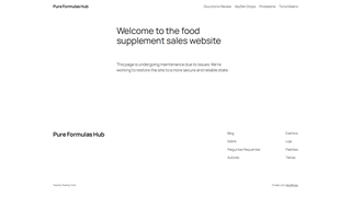 Thumbnail of pureformulashub.com