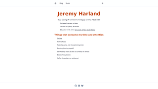 Thumbnail of jeremyharland.com