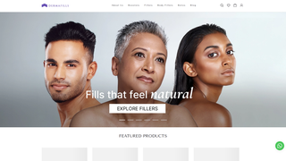Thumbnail of dermafills.com
