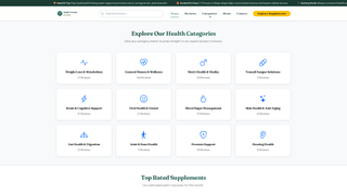 Screenshot of healthformulaguide.com