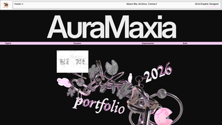 Screenshot of auramaxia.com