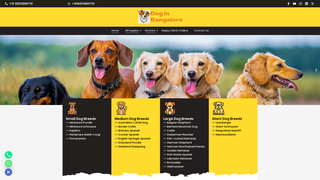 Screenshot of doginbangalore.com