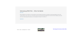 Thumbnail of gettysburgchronicles.com