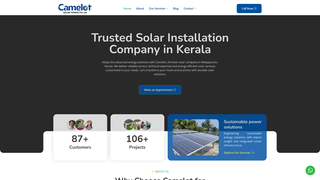 Thumbnail of camelotsolarpower.com