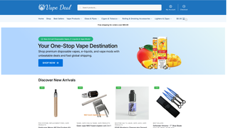 Thumbnail of vapedealstore.com