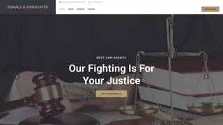 Thumbnail of donaldandassociates.com