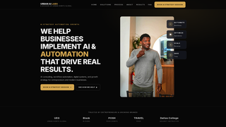 Screenshot of urbanailabs.com