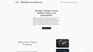 Thumbnail of meridiangateadvisory.com