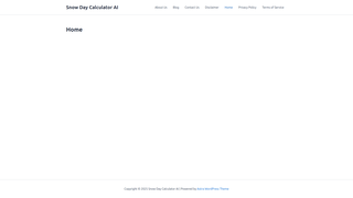 Thumbnail of snowdaycalculatorai.net