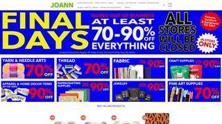 Thumbnail of joannarts.com