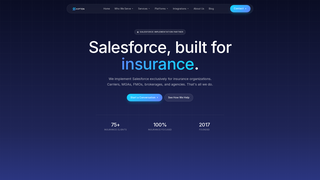 Screenshot of hiptenconsultants.com