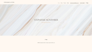 Thumbnail of stephanienovember.com