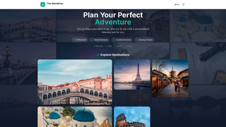 Screenshot of thewanderer.app