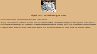 Thumbnail of tigers-in-action.com