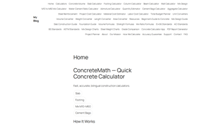 Thumbnail of concretemaths.com