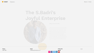 Thumbnail of thejoyfulenterprise.com