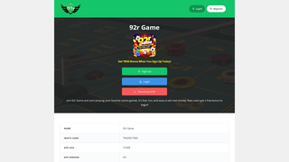 Thumbnail of 92rgameapp.com