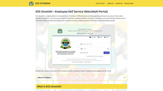 Thumbnail of essutumishiportal.com
