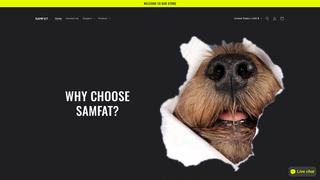 Thumbnail of samfat.net
