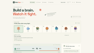 Screenshot of blobdojo.com