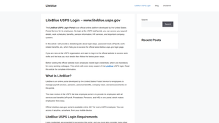 Thumbnail of litebluez.com