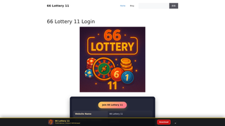 Thumbnail of 66lottery11.net