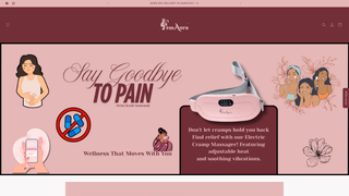 Screenshot of thefemauraa.com