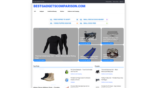 Thumbnail of bestgadgetscomparison.com