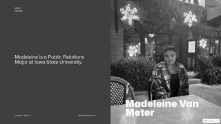 Thumbnail of madeleinevanmeter.com