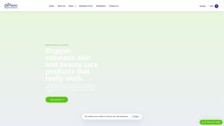 Thumbnail of denovoorganicproducts.com