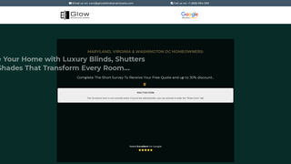 Thumbnail of glow-blinds.com