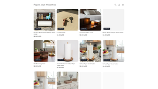 Thumbnail of papawjayswoodshop.com