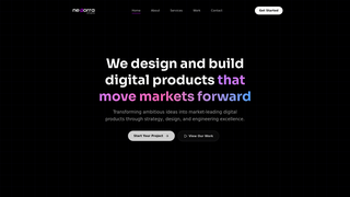 Screenshot of nexorrastudio.com