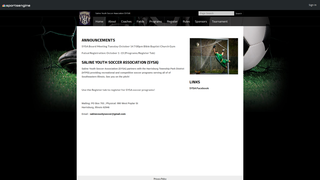 Thumbnail of salineyouthsoccer.org