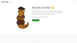 Thumbnail of shaisblog.com