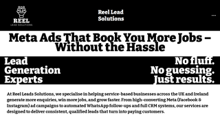 Thumbnail of reelleadsolutions.com