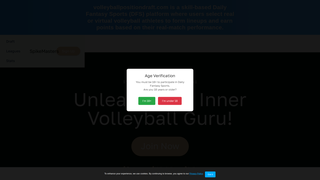 Thumbnail of volleyballpositiondraft.com
