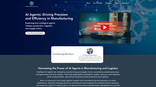 Thumbnail of aiagents4manufacturing.com