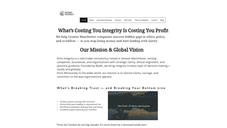 Thumbnail of echointegrity.com