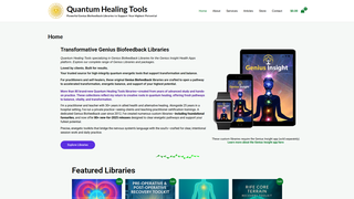Thumbnail of quantumhealingtools.com